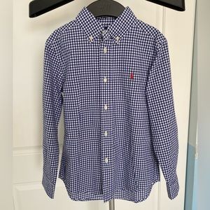 Ralph Lauren Boys Long Sleeve Shirt 7 Years Old